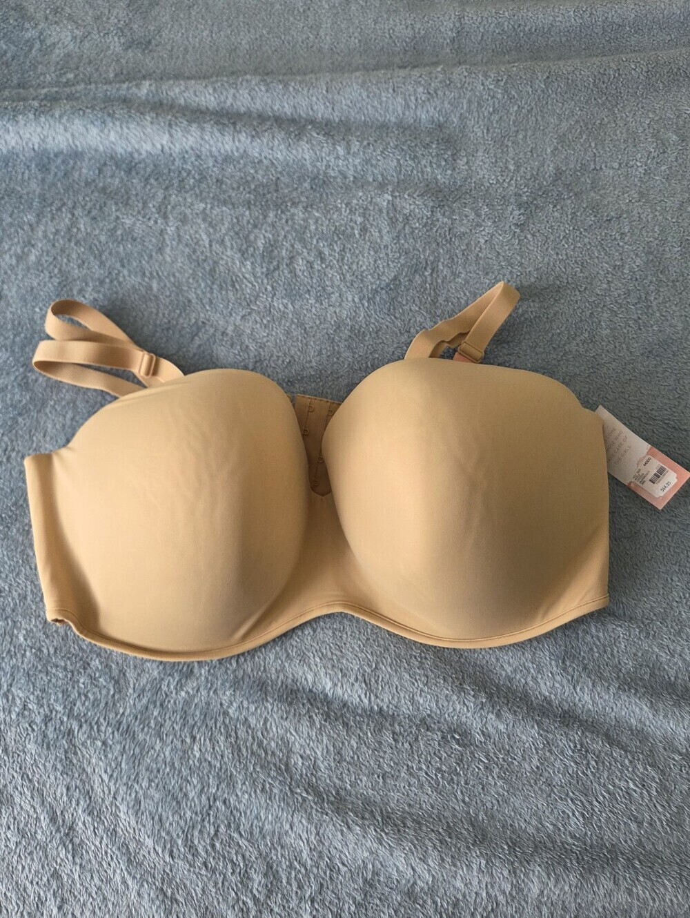 Cacique Nude Boost Multi Way Convertible  Strapless Bra Size 44DDD